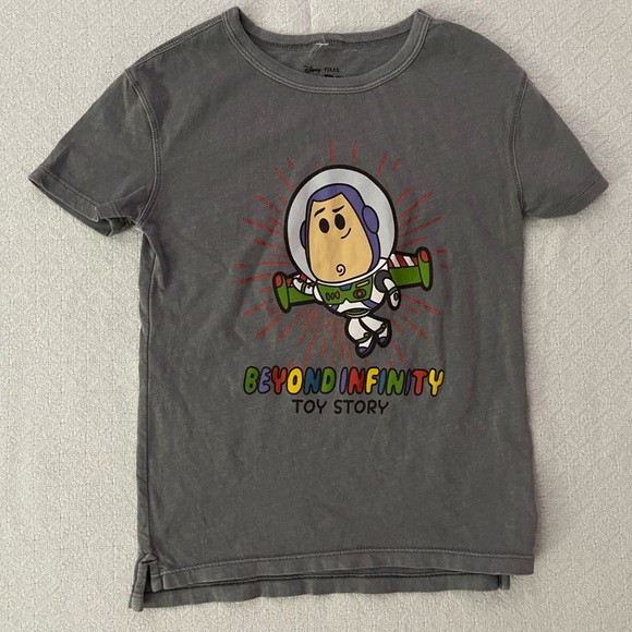 Disney Old Navy Mickey Mouse and Buzz Lightyear Short Sleeve Top Bundle - Picture 3 of 4